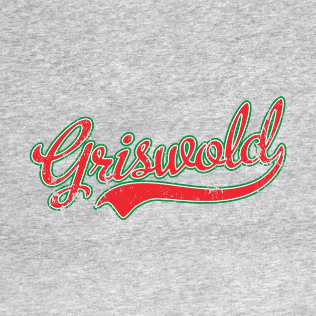 Griswold Red Script Distressed by Christ_Mas0